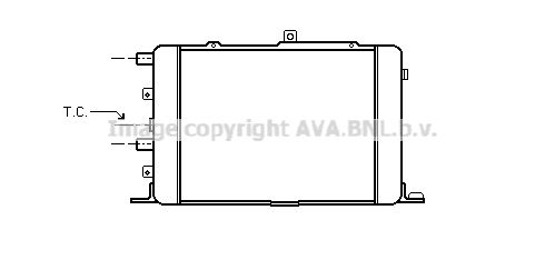 AVA QUALITY COOLING Radiaator,mootorijahutus AI2024